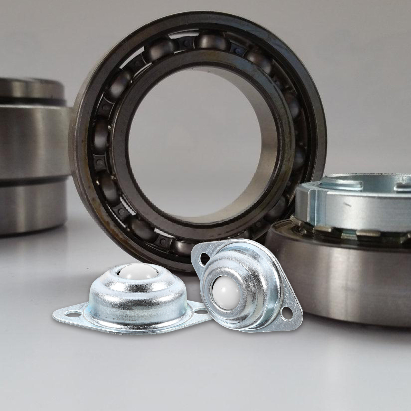 Small Appliances - Nylon kogellagers, universele rollen, set van