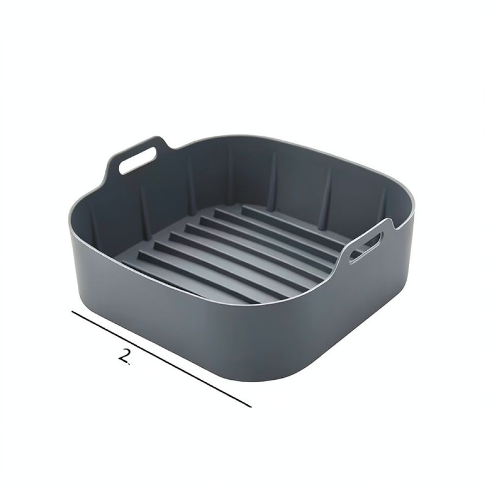 Herbruikbare vierkante silicon - Air Fryer Silicone Pot Liner recensie en prijs