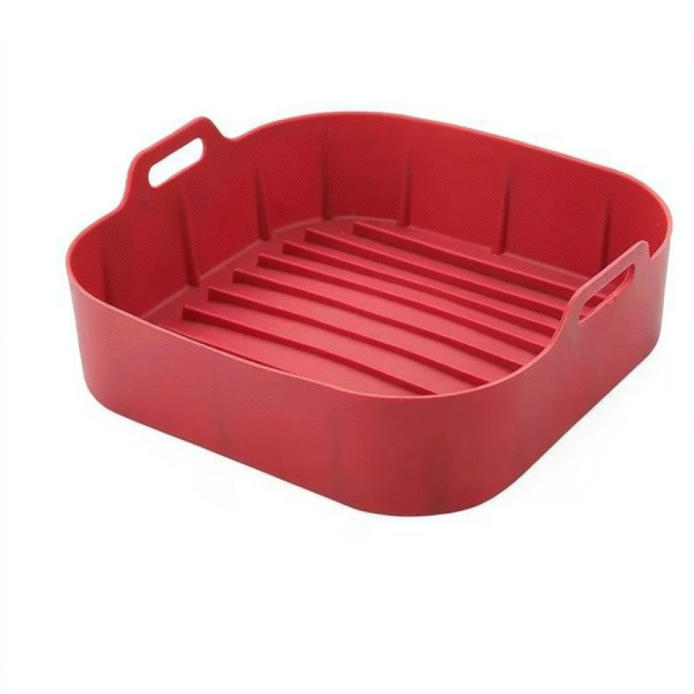 Herbruikbare vierkante silicon - Air Fryer Silicone Pot Liner recensie en prijs