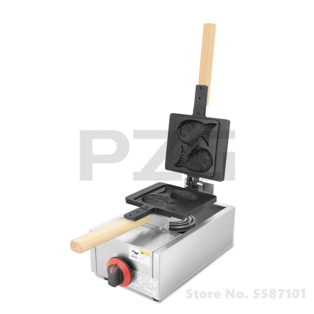 Rvs Gas Taiyaki Machine 2 Stuk - Mini Waffle Maker Machine recensie en prijs