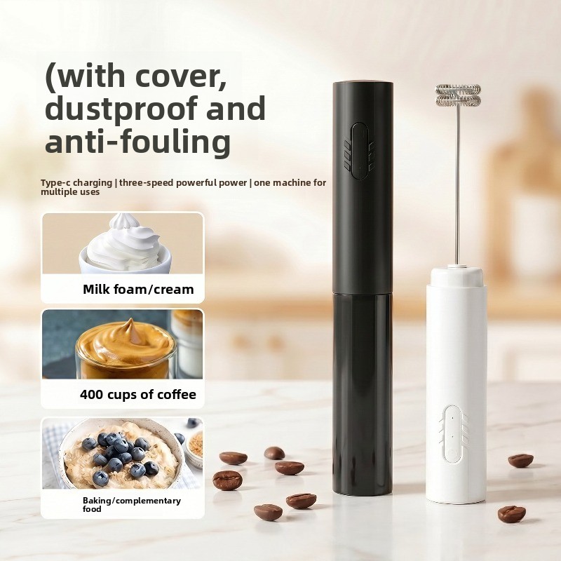 Krachtige keukenroerder, melks - Electric Milk Frother Handheld recensie en prijs