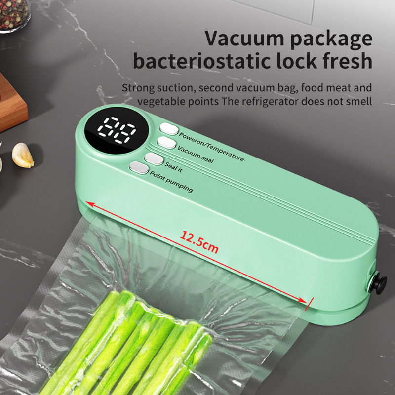 Verpakkingsapparatuur: kleine  - Food Vacuum Sealer Machine recensie en prijs