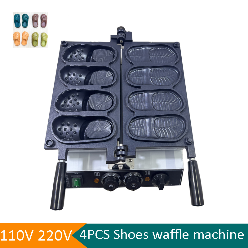 Commerciële wafelmachine in sl - Mini Waffle Maker Machine recensie en prijs