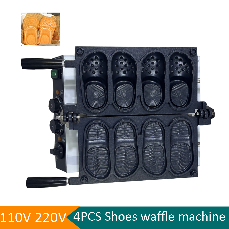 Commerciële wafelmachine in sl - Mini Waffle Maker Machine recensie en prijs